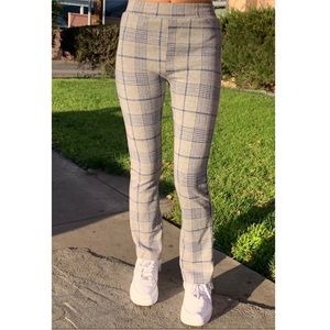 Urban outfitters grey flare pants ! @kaxlynnn